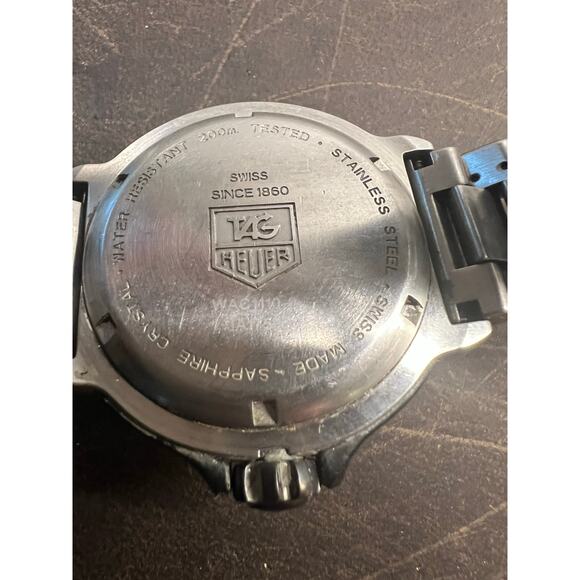 TAG HEUER 44mm Formula 1 Men's Watch Stainless Steel Black Dial Quartz - Picture 2 of 7